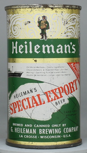 Heileman's Special Export Beer Flat Top Can