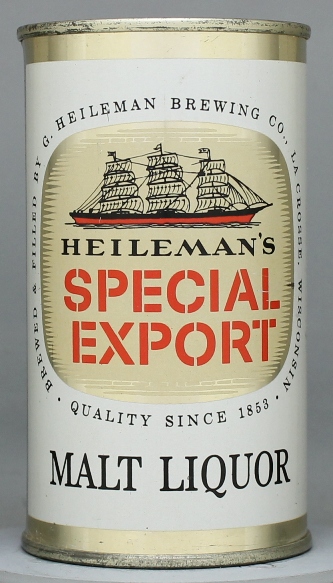 Heileman's Special Export Malt Liquor Flat Top Can
