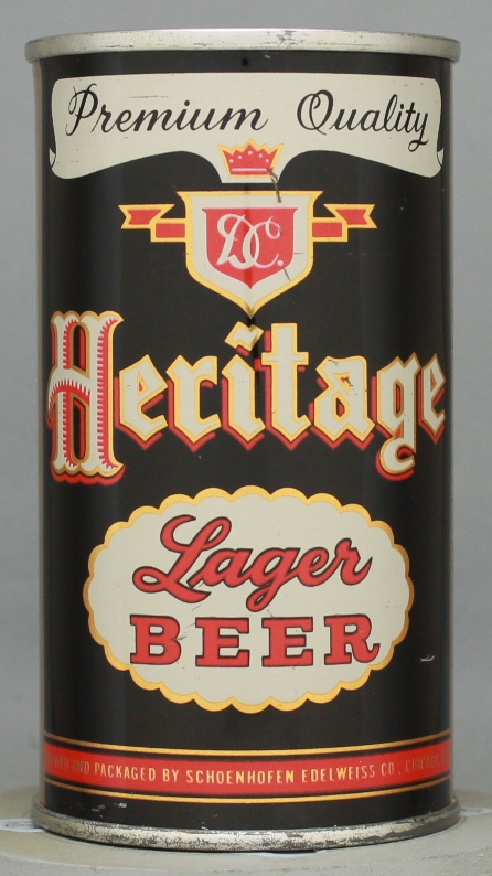 Heritage Lager Beer Flat Top Can