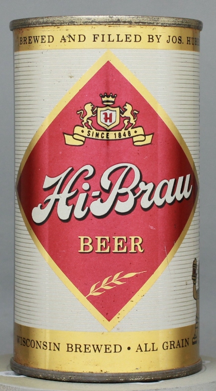 Hi-brau Beer Flat Top Can
