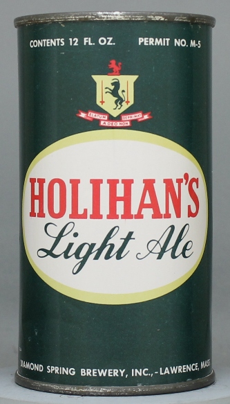 Holihan's Light Ale Flat Top Can