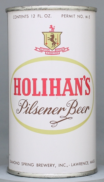 Holihan's Pilsener Beer Flat Top Can