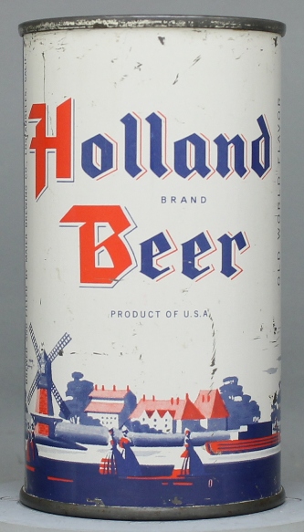 Holland Brand Beer Flat Top Can