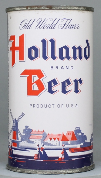 Holland Brand Beer Flat Top Can