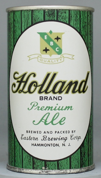 Holland Brand Premium Ale Flat Top Can