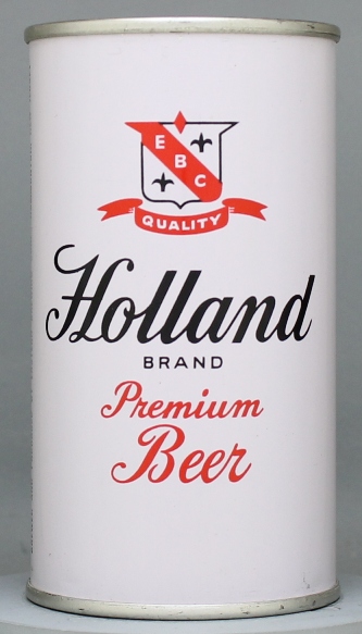 Holland Brand Premium Beer Flat Top Can
