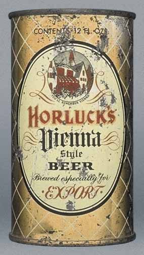 Horluck's Vienna Style Beer Flat Top Can