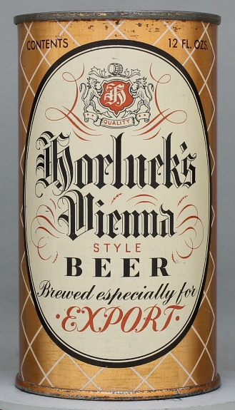 Horluck's Vienna Style Beer Flat Top Can