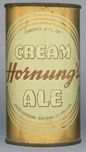 Hornung's Cream Ale Flat Top Can