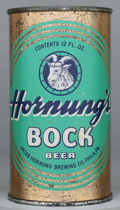Hornung's Bock Flat Top Can