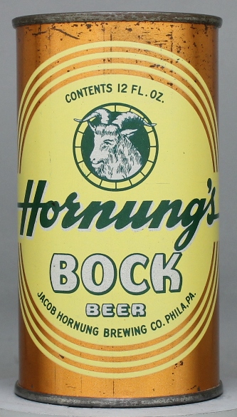 Hornung's Bock Flat Top Can