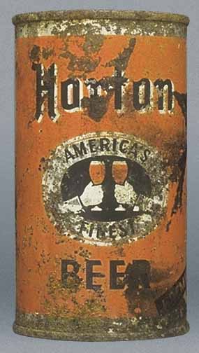 Horton Beer Flat Top Can