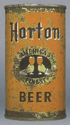 Horton Beer Flat Top Can