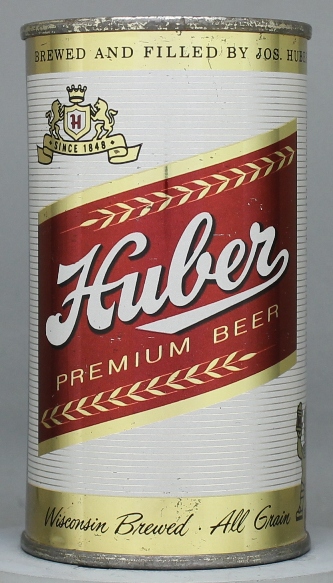 Huber Premium Beer Flat Top Can