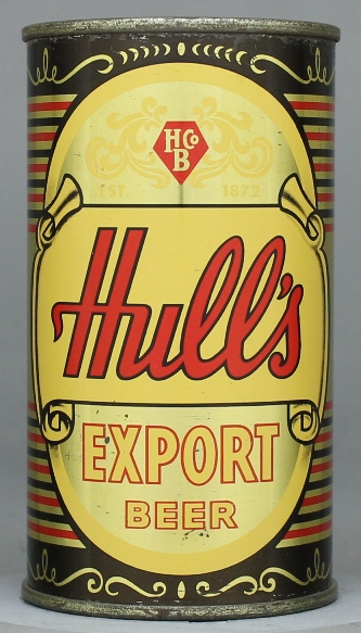 Hull's Export Beer Flat Top Can