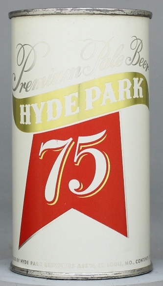 Hyde Park 75 Premium Pale Beer Flat Top Can