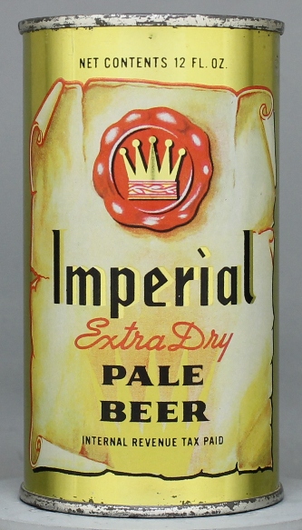 Imperial Extra Dry Pale Beer Flat Top Can