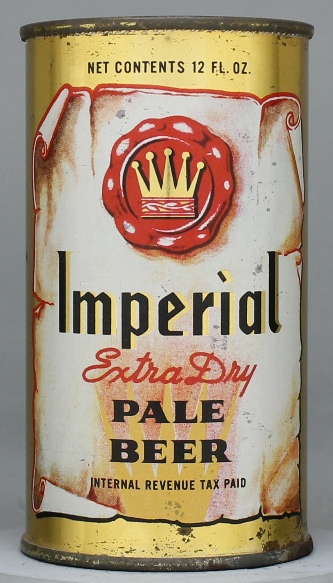 Imperial Extra Dry Pale Beer Flat Top Can