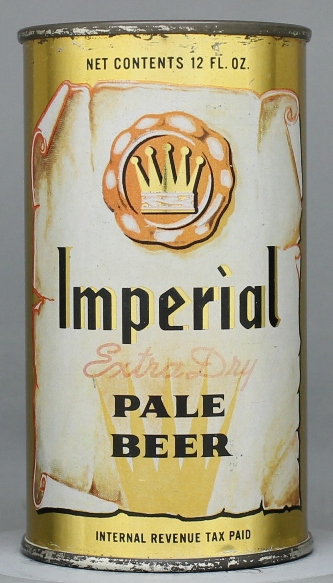 Imperial Extra Dry Pale Beer Flat Top Can