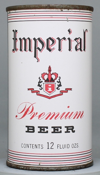 Imperial Premium Beer Flat Top Can