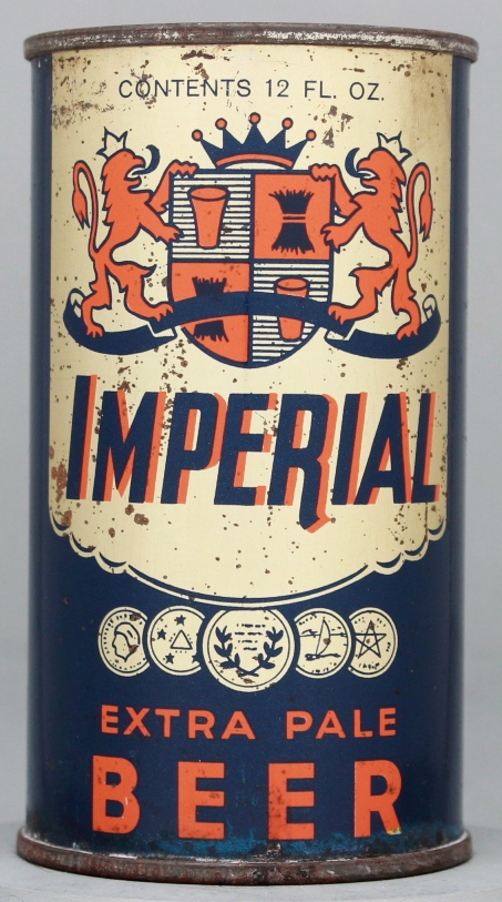 Imperial Extra Pale Beer Flat Top Can