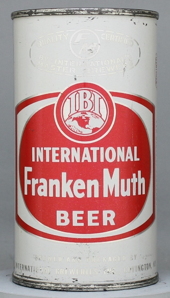 International Frankenmuth Beer Flat Top Can