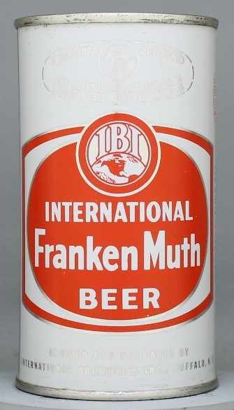 International Frankenmuth Beer Flat Top Can