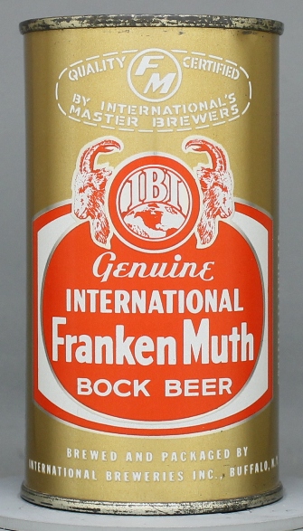 International Frankenmuth Bock Flat Top Can