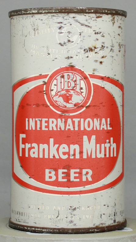 International Frankenmuth Beer Flat Top Can