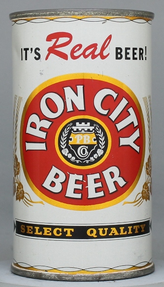 Iron City Beer Flat Top Can