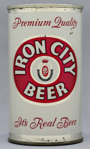 Iron City Beer Flat Top Can