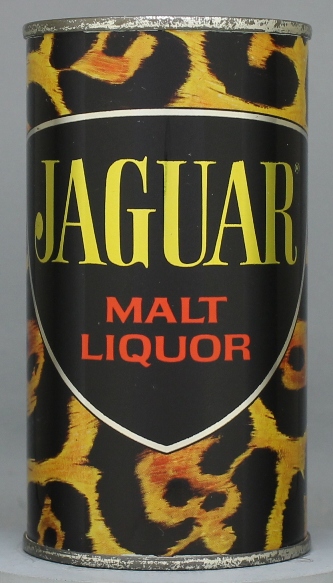 Jaguar Malt Liquor Flat Top Can