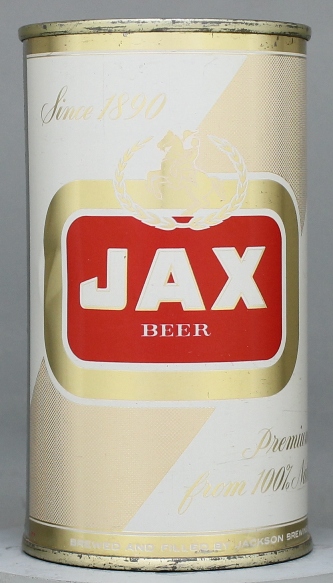 Jax Beer Flat Top Can