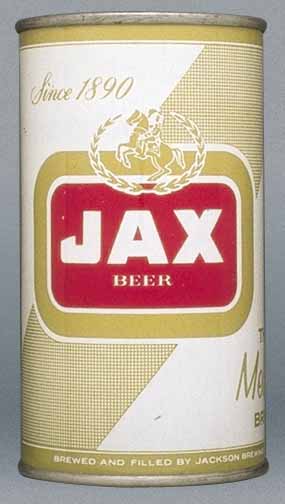 Jax Beer Flat Top Can
