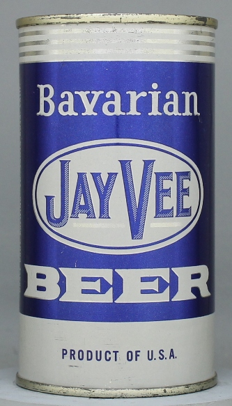 Jay Vee Bavarian Beer Flat Top Can