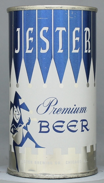 Jester Premium Beer Flat Top Can