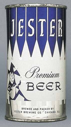 Jester Premium Beer Flat Top Can