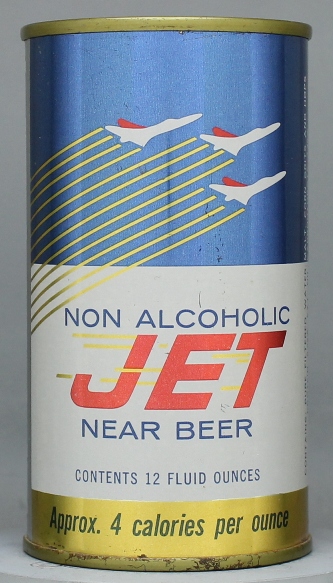 Jet Near Beer Flat Top Can