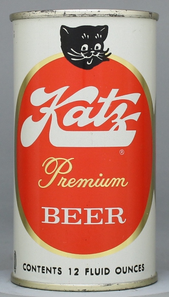 Katz Premium Beer Flat Top Can