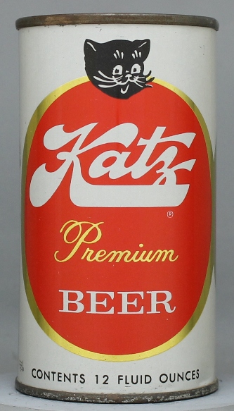 Katz Premium Beer Flat Top Can