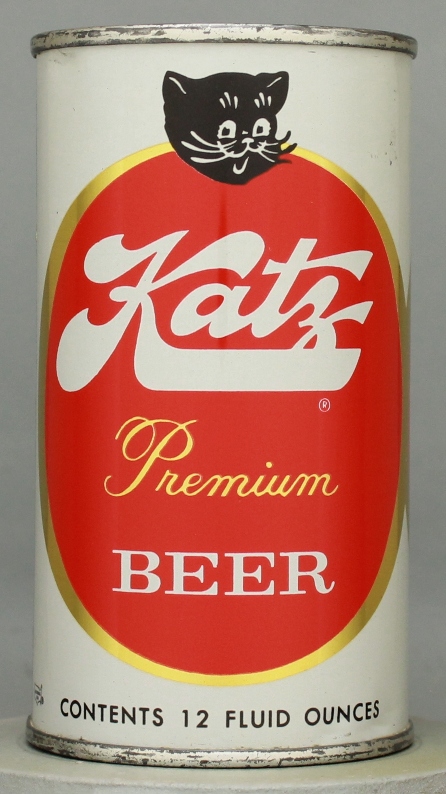 Katz Premium Beer Flat Top Can