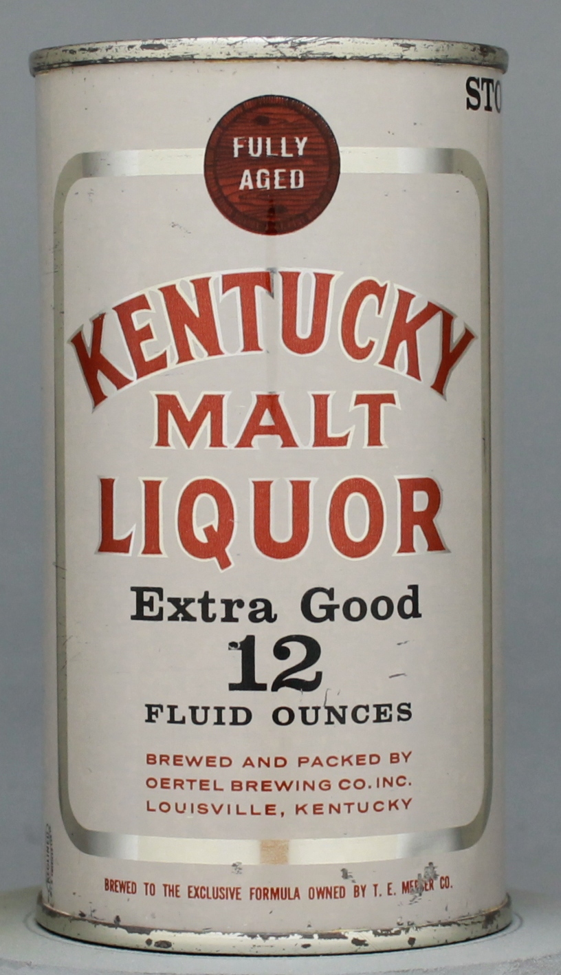Kentucky Stout Malt Liquor Flat Top Can