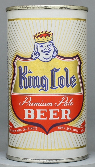 King Cole Premium Pale Beer Flat Top Can