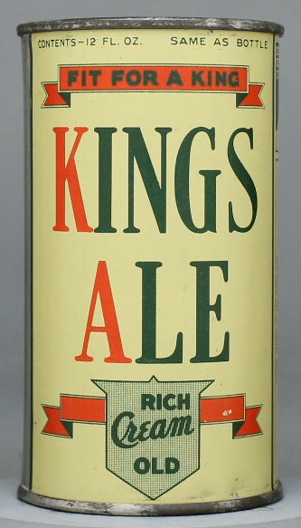 Kings Ale Flat Top Can