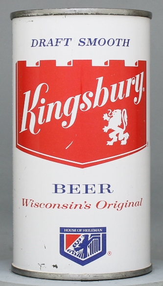 Kingsbury Beer Flat Top Can