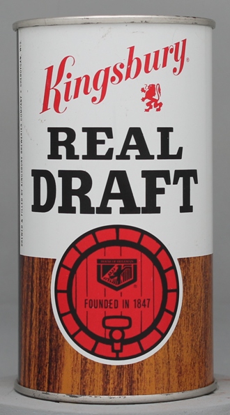 Kingsbury Real Draft Flat Top Can
