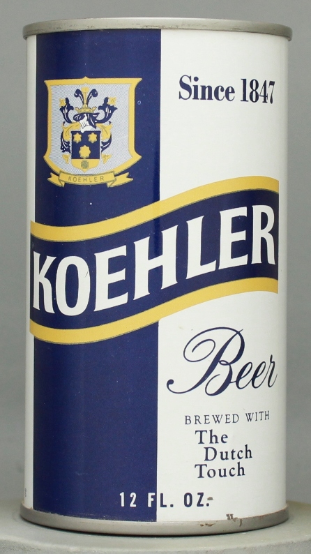 Koehler Beer Flat Top Can
