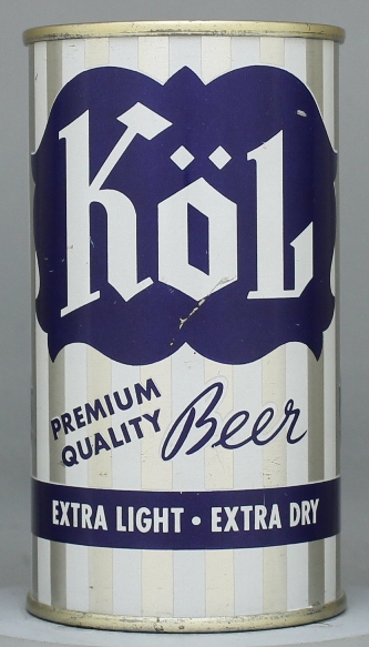 Kol Premium Quality Beer Flat Top Can