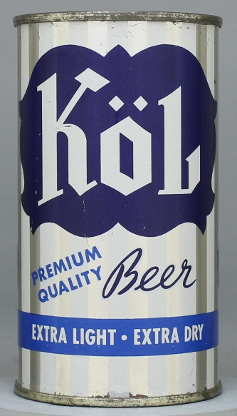 Kol Premium Quality Beer Flat Top Can