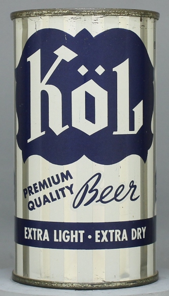 Kol Premium Quality Beer Flat Top Can